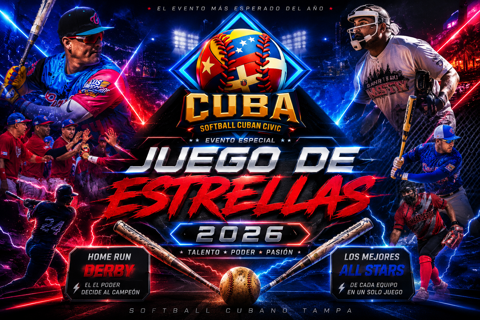 Juego de Estrellas 2026 Softball Cubano Tampa
